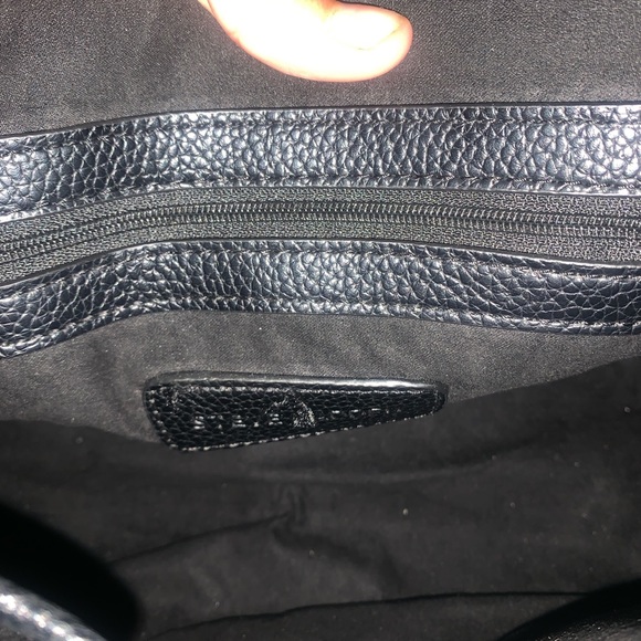 Steve Madden Handbag W/Cheetah scarf 🖤 - Picture 3 of 4